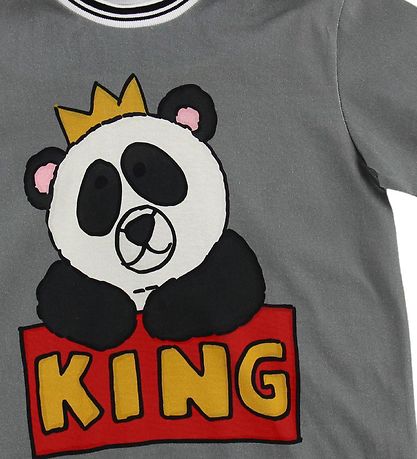 Dolce & Gabbana T-Shirt - Grau m. Panda