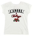 Dolce & Gabbana T-shirt - White w. Text Dolce & Gabbana T-shirt - White w. Text