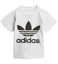 adidas Originals T-paita - Trefoil - Valkoinen adidas Originals T-paita - Trefoil - Valkoinen