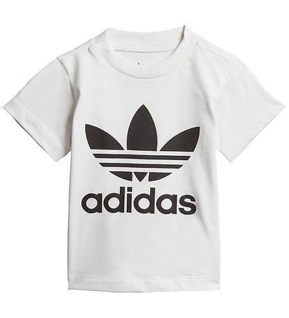 adidas Originals T-shirt - Trefoil - White