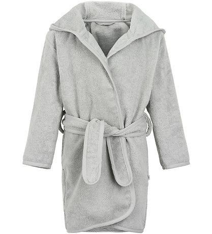 Pippi Baby Bathrobe - Gray w. Rabbit Pippi Baby Bathrobe - Gray w. Rabbit