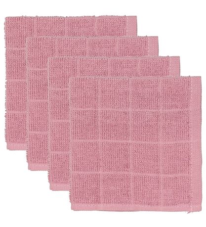 Pippi Baby Washcloths - 4-Pack - Vintage Rose Pippi Baby Washcloths - 4-Pack - Vintage Rose