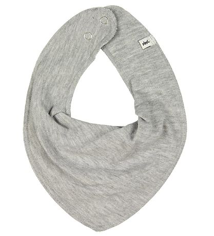 Pippi Drool bib - Pointy - 5-Pack - Grey Melange/Blue/White