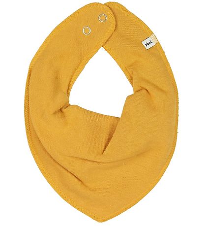 Pippi Baby Teething Bib - Pointy - Mustard Pippi Baby Teething Bib - Pointy - Mustard