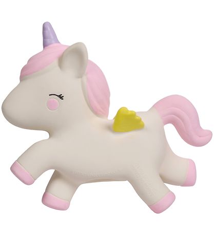 A Little Lovely Company Bijtring - Eenhoorn - Wit A Little Lovely Company Bijtring - Eenhoorn - Wit