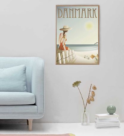 Vissevasse Juliste - 50x70 - Tanska - Ranta