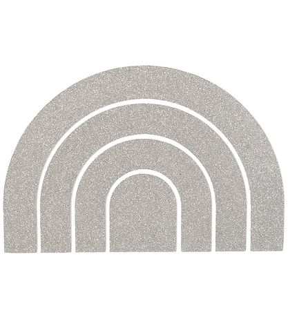 That's Mine Seinäkoriste - Sateenkaari - 17x27 - Hopea kimalle That's Mine Seinäkoriste - Sateenkaari - 17x27 - Hopea kimalle