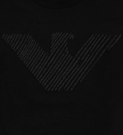 Emporio Armani T-Shirt - Schwarz m. Logo Emporio Armani T-Shirt - Schwarz m. Logo