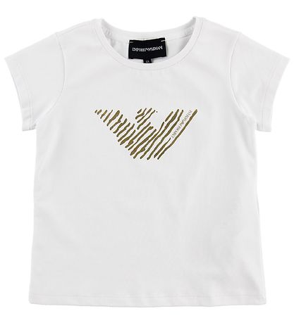 T-Shirt Emporio Armani - T-Shirt - Marine/Blanc av. Imprimé T-Shirt Emporio Armani - T-Shirt - Marine/Blanc av. Imprimé