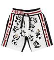 Dolce & Gabbana Shorts - Sweat - Black/White w. Pandas Dolce & Gabbana Shorts - Sweat - Black/White w. Pandas