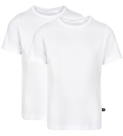 T-Shirt Minymo - 2 Pack - Blanc T-Shirt Minymo - 2 Pack - Blanc