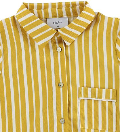 Grunt Shirt - Sofia - Yellow Striped Grunt Shirt - Sofia - Yellow Striped