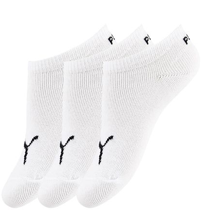 Puma Sneaker-Socken - 3er-Pack - Invisible - Weiß Puma Sneaker-Socken - 3er-Pack - Invisible - Weiß