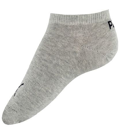 Puma Ankle Socks - 3-Pack - Sneaker Plain - Blue/Grey Melange/Na Puma Ankle Socks - 3-Pack - Sneaker Plain - Blue/Grey Melange/Na