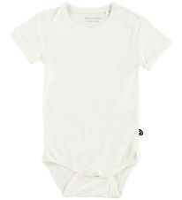Minymo Bodysuit s/s - Bamboo - White Minymo Bodysuit s/s - Bamboo - White