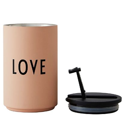 Design Letters Thermo Bottle - 350ml - Love - Rose