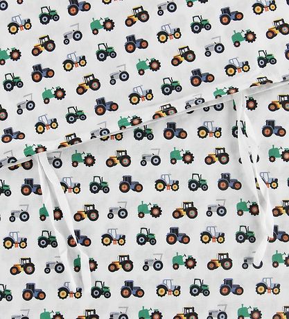 Nørgaard Madsens Duvet Cover - Adult - White w. Tractors Nørgaard Madsens Duvet Cover - Adult - White w. Tractors