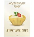 Citatplakat Poster - B2 - Tarteletter