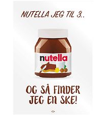 Poster Citatplakat - A3 - Nutella I à 3 Poster Citatplakat - A3 - Nutella I à 3