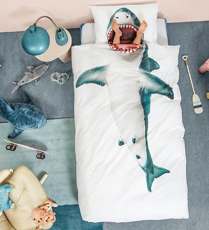 Snurk Duvet Cover - Junior - Shark! Snurk Duvet Cover - Junior - Shark!
