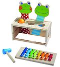 HABA Hammer Games/Xylophone - Frogs - Natural/Multicolour