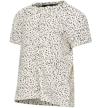 Hummel T-shirt - HMLIrene - Ivory/Pattern
