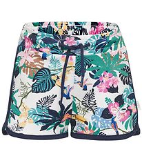 Hummel Shorts - HMLKaia - Light Green/Flowers Hummel Shorts - HMLKaia - Light Green/Flowers