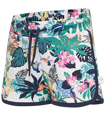 Hummel Shorts - HMLKaia - Light Green/Flowers