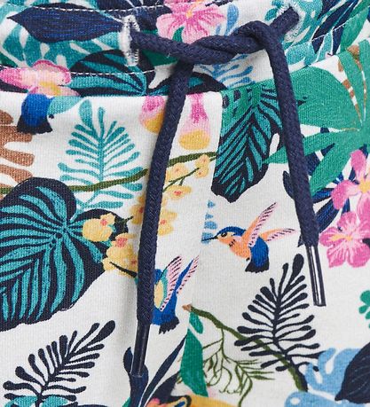 Hummel Shorts - HMLKaia - Light Green/Flowers