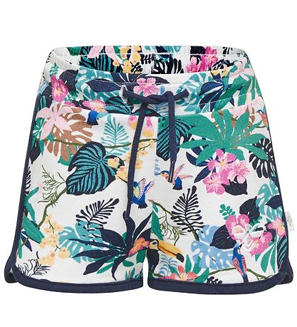 Hummel Shorts - HMLKaia - Light Green/Flowers