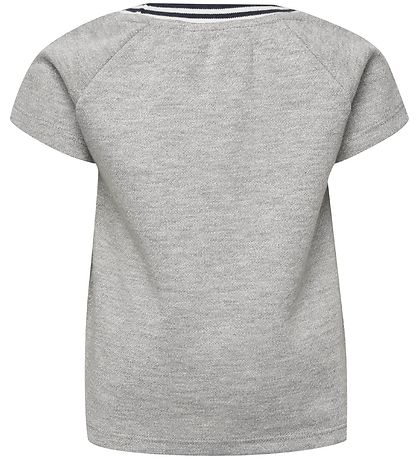 Hummel T-Shirt - HMLDemi - Grijs Gevlekt m. Glitter