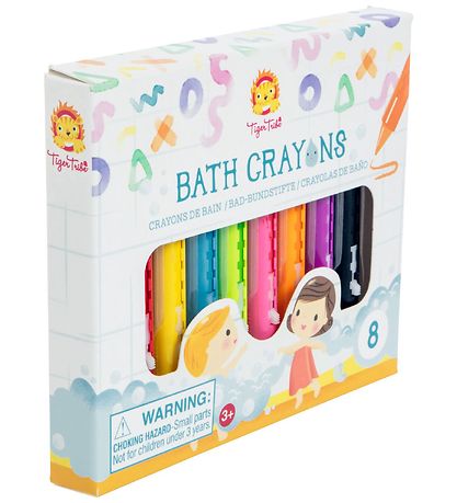 Tiger Tribe Colours - 8 pcs - Bath