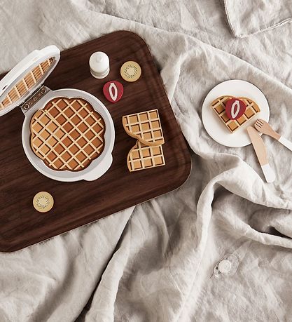 Kids Concept Play Food - Bistro - Waffle Iron Set