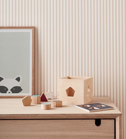 Kids Concept Shape Sorter - Aiden - Wood/Multicolour