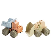 Dantoy BIO Plastic Bulldozer & Truck - 17 cm - Pastel Dantoy BIO Plastic Bulldozer & Truck - 17 cm - Pastel
