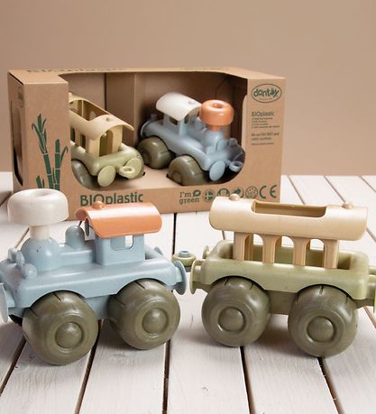 Dantoy BIO Plastic Train - 21 cm - Pastel