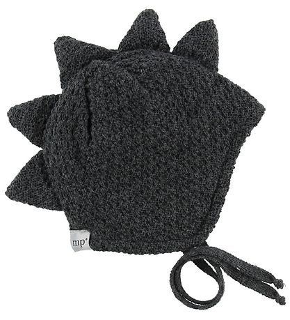 Bonnet MP - Laine/Polyamide - Charbon Chiné av. Crête de coq Bonnet MP - Laine/Polyamide - Charbon Chiné av. Crête de coq