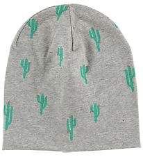 MP Beanie - Grey Melange w. Cactus MP Beanie - Grey Melange w. Cactus