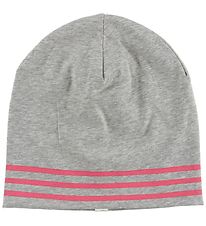 MP Beanie - Grey Melange/Rose Striped MP Beanie - Grey Melange/Rose Striped