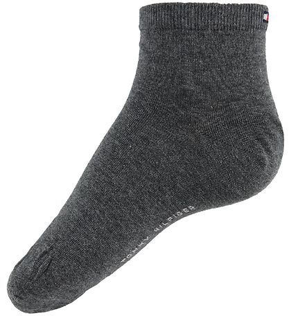 Tommy Hilfiger Socken - 2er-Pack - Casual - Grau Meliert Tommy Hilfiger Socken - 2er-Pack - Casual - Grau Meliert