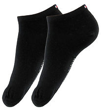 Tommy Hilfiger Ankle Socks - 2-Pack - Sneaker - Black Tommy Hilfiger Ankle Socks - 2-Pack - Sneaker - Black