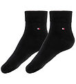 Tommy Hilfiger Socks - 2-Pack - Quarter - Black Tommy Hilfiger Socks - 2-Pack - Quarter - Black