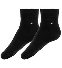 Tommy Hilfiger Socks - 2-Pack - Quarter - Black Tommy Hilfiger Socks - 2-Pack - Quarter - Black