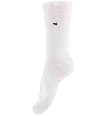 Chaussettes Tommy Hilfiger - 2 Pack - Casual - Blanc Chaussettes Tommy Hilfiger - 2 Pack - Casual - Blanc