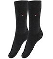 Tommy Hilfiger Socks - 2-Pack - Casual - Charcoal Melange Tommy Hilfiger Socks - 2-Pack - Casual - Charcoal Melange