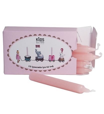 Lumières allumées Train d'Anniversaire Kids by Friis - 10 pièces