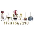 Kids by Friis Birthday Train - 45 cm - Harlekin & Columbine Kids by Friis Birthday Train - 45 cm - Harlekin & Columbine