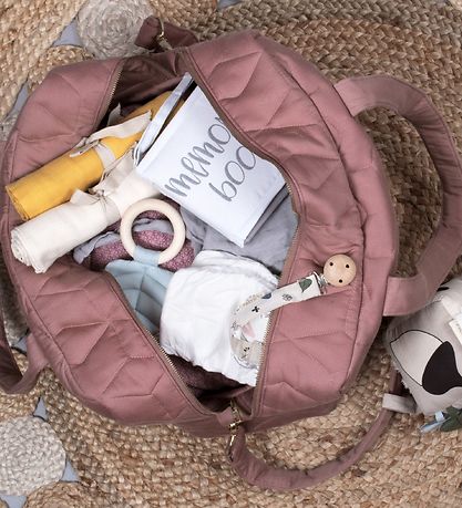 Filibabba Changing Bag - Quilted - Wild Rose