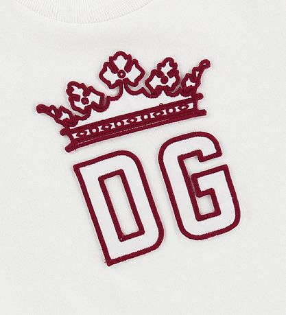 Dolce & Gabbana Bodysuit S/S - Hawaii - White/Red
