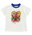 Dolce & Gabbana T-shirt - Superhero - White w. King Dolce & Gabbana T-shirt - Superhero - White w. King